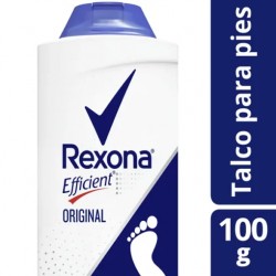 Talco Desodorante para Pies Rexona Efficient Original 100g.