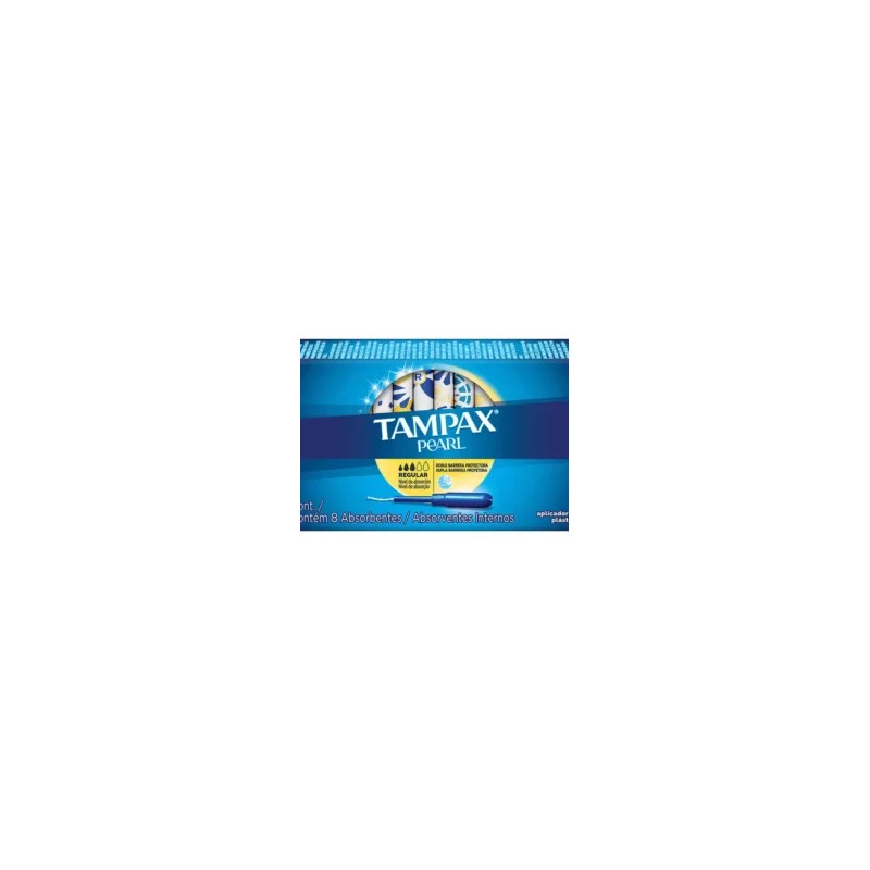 Tampones Tampax Pearl Regular Absorbentes 8 Unidades