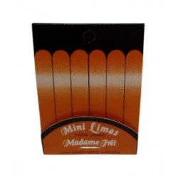 Mini limas para uñas con 6 piezas