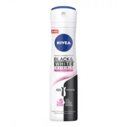 Nivea Antitranspirante Invisible Black & White en Aerosol 48hrs 150 mL.