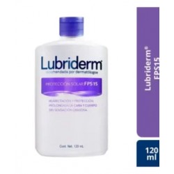 Lubriderm Crema Corporal Protección Solar Uv 15 120 mL.