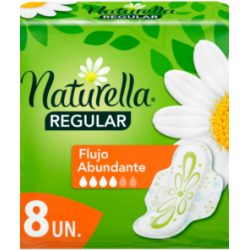 Naturella Toallas Femeninas Flujo Moderado Manzanilla