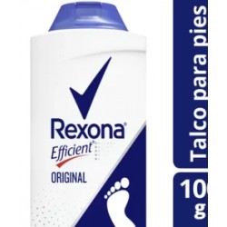 Talco Desodorante para Pies Rexona Efficient Original 100g.