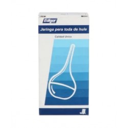 Jeringa pera toda de hule N°3. Edigar