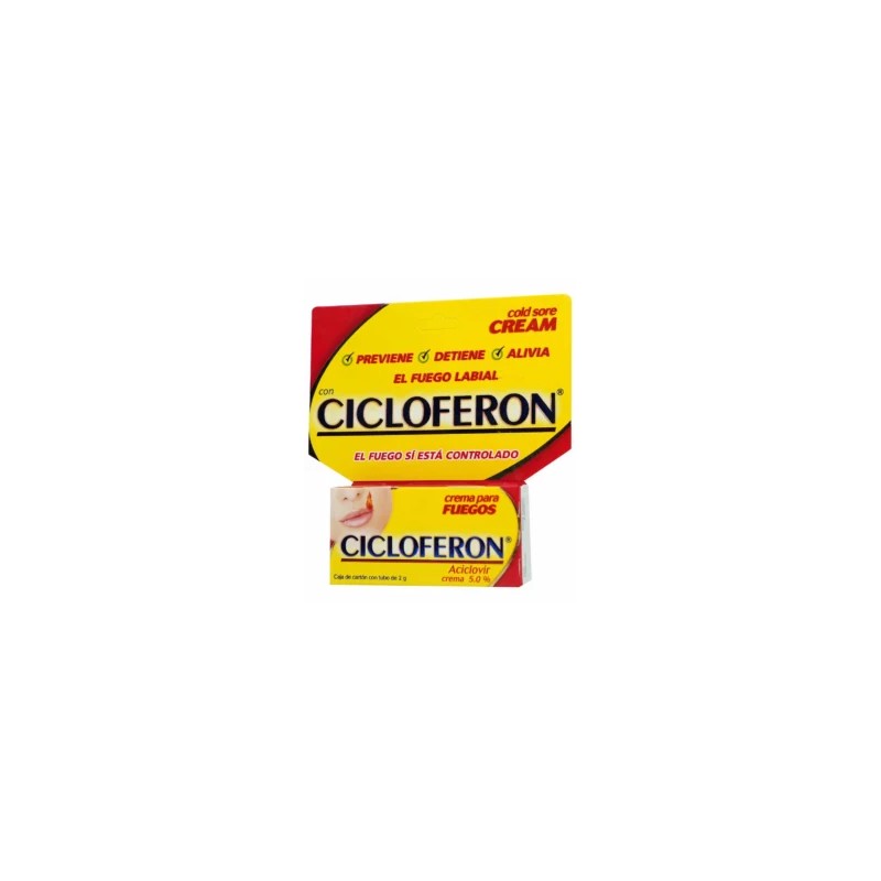 Cicloferon Antiviral en Crema (5.0%) 2g