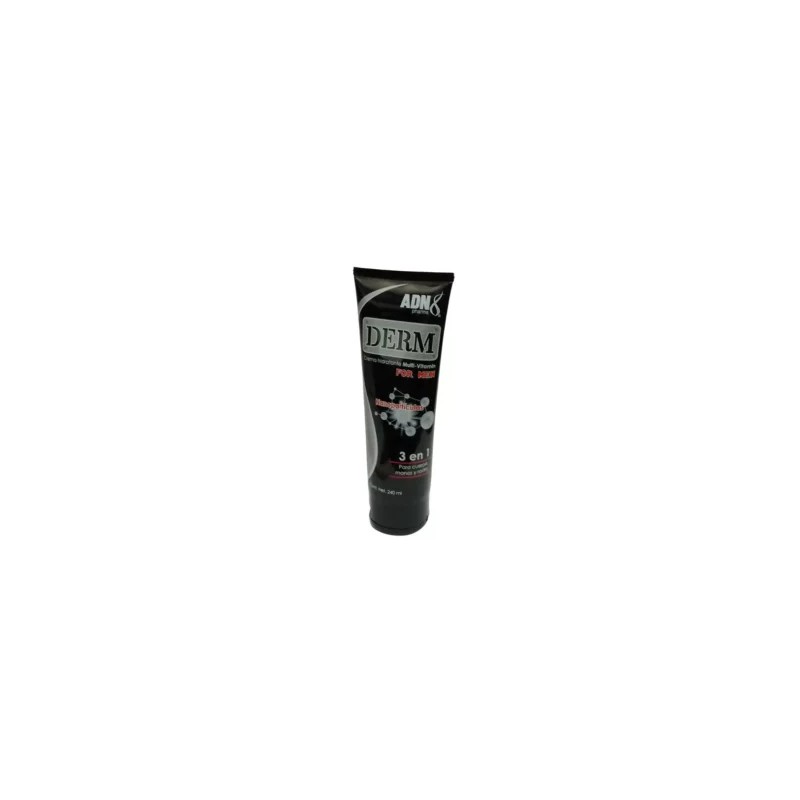 Derm for men Crema hidratante para hombre 240 mL.