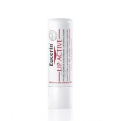 Eucerin Protector Labial Lip Active Piel sensible con manteca de karité FPS 20 UVA