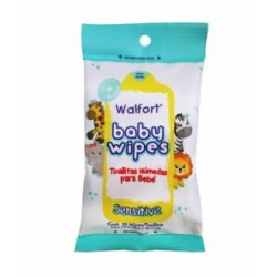 Baby Wipes Toallitas Húmedas para Bebé Sensitive con 10 Unidades