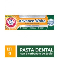Arm&hammer Pasta dental Advance White Control De Sarro 121g.