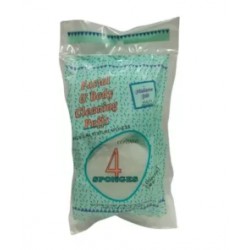 Esponja Corporal y Facial con 4 piezas.
