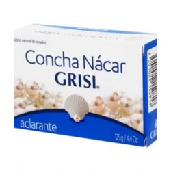 Jabon Grisi Concha Nacar barra de 125 g.