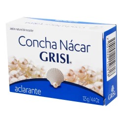 Jabon Grisi Concha Nacar barra de 125 g.