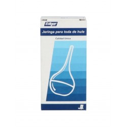 Jeringa pera toda de hule N°3. Edigar