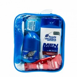 Kid De Viaje Palmolive de Higiene Personal Para Hombre con 5 piezas.