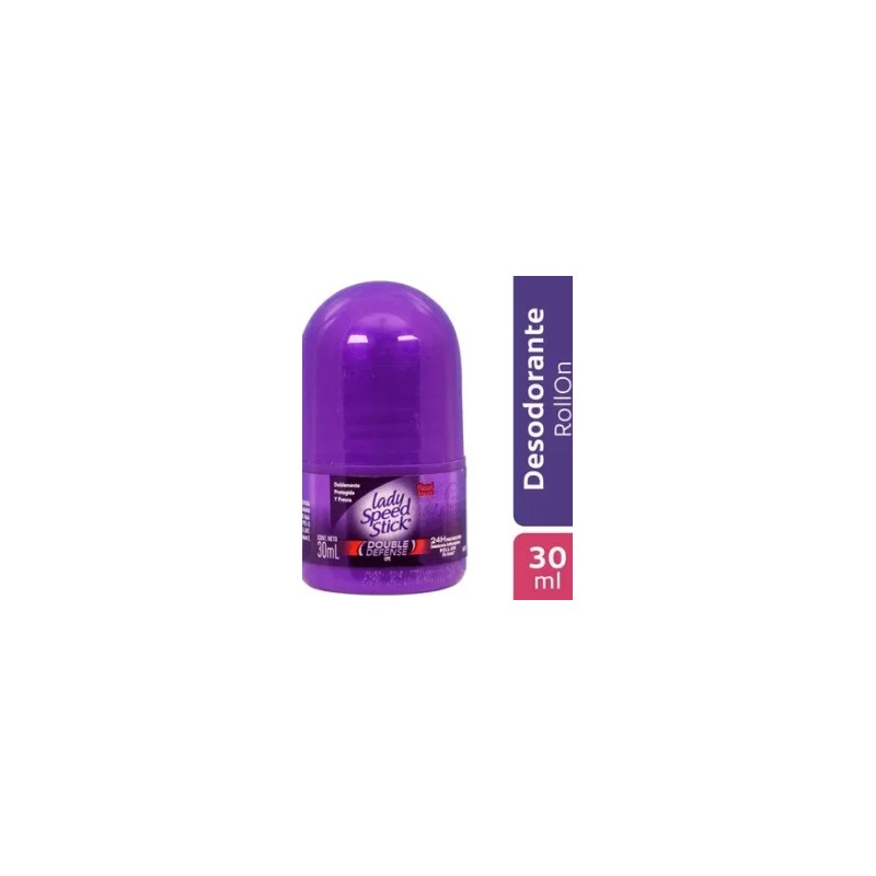 Lady Speed Stick Desodorante Antitrasnpirante Double Defense 30mL.