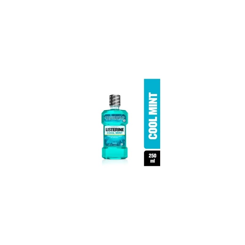 Listerine Enjuague Bucal Cool Mint 250mL.