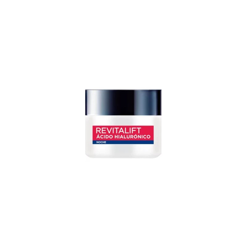 Loreal Paris Crema Facial Revitalift Noche con Ácido Hialurónico