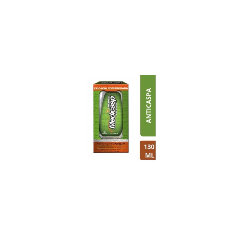 Medicasp Shampoo Anticaspa Medicado (1 %) 130mL