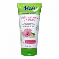 Nair Crema Depilatoria Vello Grueso y Oscuro con 150mL.