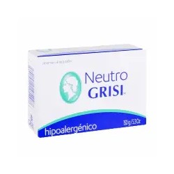 Neutro Grisi Jabón Hipoalergénico Jabón de Tocador en Barra  150g.