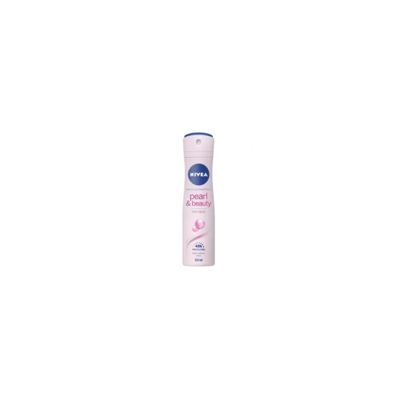 Nivea Antitranspirante en Spray Pearl & Beauty Seca Rápido 150mL.
