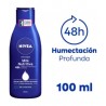 Nivea Crema Corporal Milk Nutritiva Piel Extra Seca 100mL.