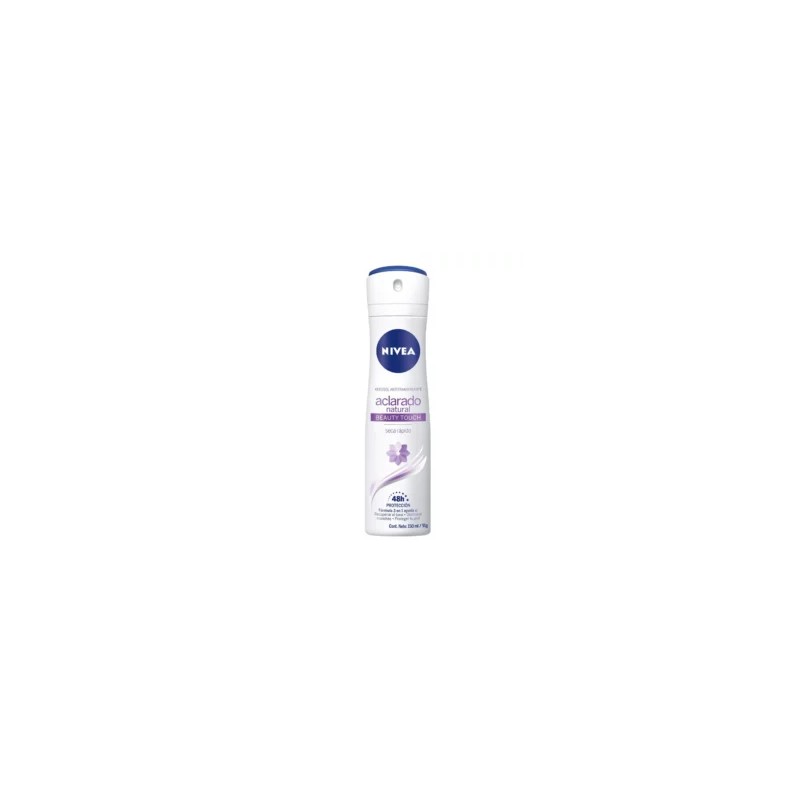 Nivea Desodorante Aclarado Natural Beauty Touch en Aerosol 150 mL.
