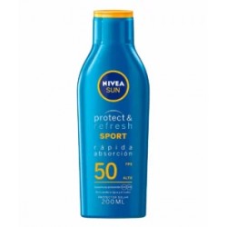 Nivea Protector Solar Sport FPS 50 con 200mL.