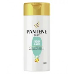 Pantene Cuidado Clasico 2 en 1 shampoo con 100 mL.