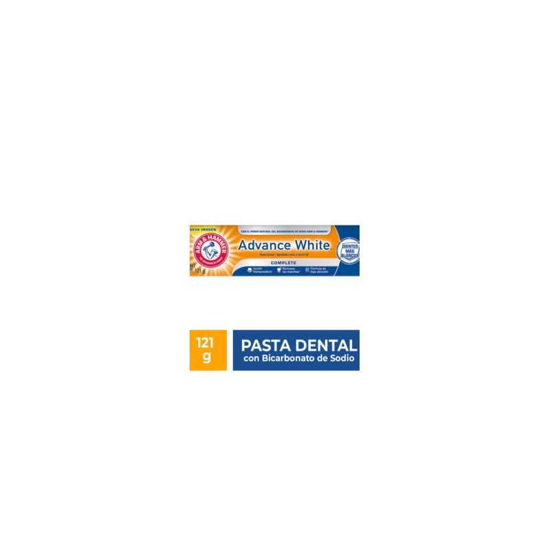 Pasta Dental Arm & Hammer Advance White Blancura Extrema 121 g.