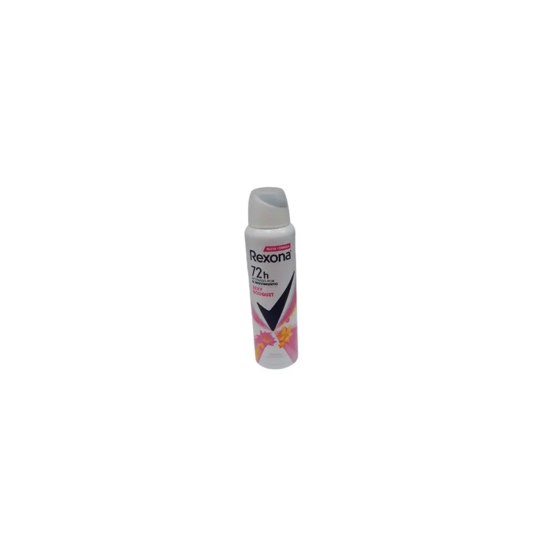Rexona Sexy desodorante 90g aerosol lata Bouquet Mujer 72 horas.